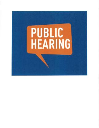 Budget Public Hearing
