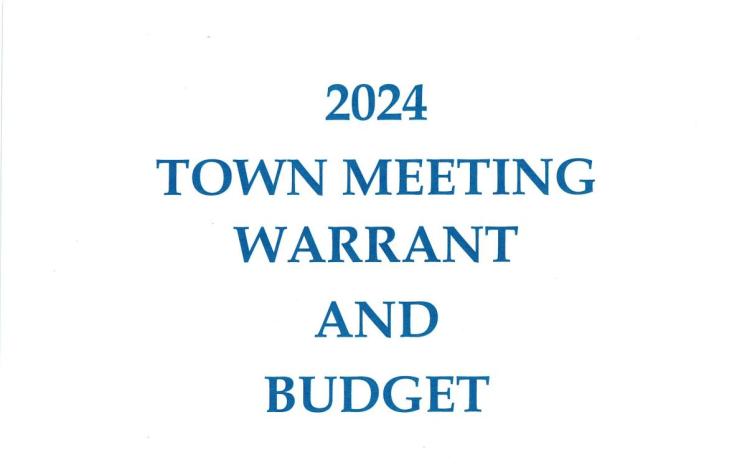 Town Warrant & Budget